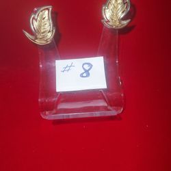Goldtone Clip On Earrings