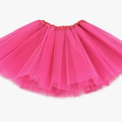 Falda Tutu Rosa Fuerte 