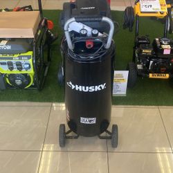 Husky 20 Gal. 200 PSI Oil Free Portable Vertical Electric Air Compressor