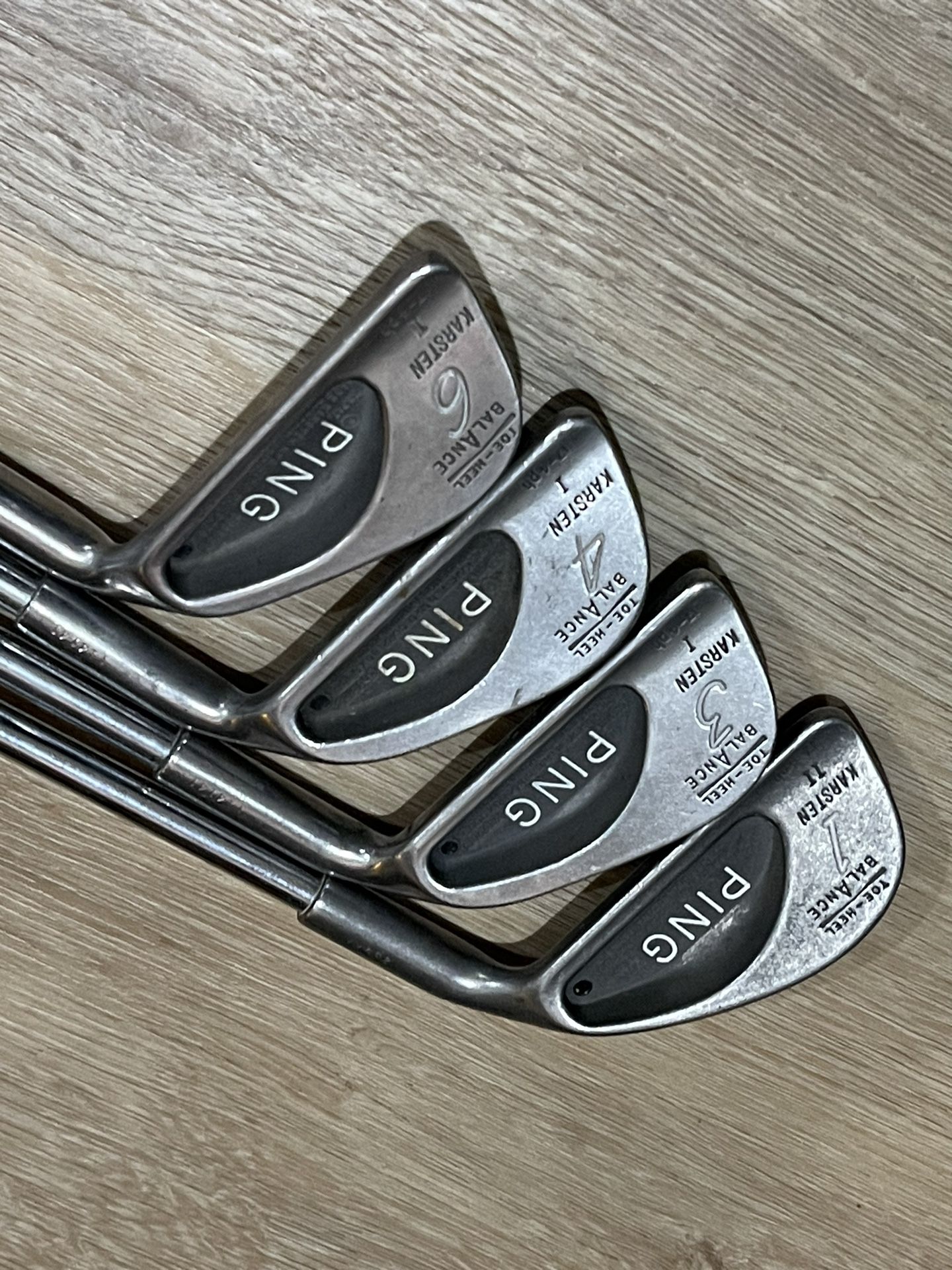 Ping Karsten 1 Irons: 1, 3, 4, and 6 - $5 Each
