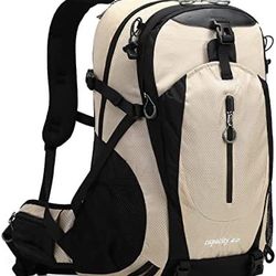 Hiking Backpack 40L Waterproof- beige - brand New