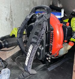 Echo and Ryobi leaf blowers