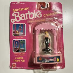 New Mattel Forever Barbie Miniature Collectibles Solo In The Spotlight 1959+FIGURE  