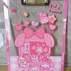 My Melody Acrylic Clipboard Good For Writing And Organizing Documents
