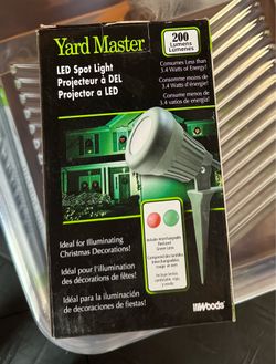 Brand. Yard master spot lights