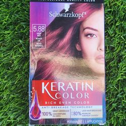 Keratin Color Deep Red