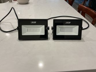 Feit electric color castor flood lights …. $30 each