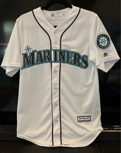 Majestic Seattle Mariners Paxton #65 Cool Base Baseball Jersey Size S
