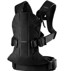 BabyBjorn Baby Carrier One - Woven Black
