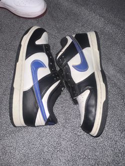 Nike Dunk Low GS Royal Panda Blue Swoosh - Youth Size [5Y]