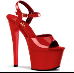 Stilettos Platform Tacones  By Pleaser Sexy Than Ever Heels🔥    Size: 5-10  Heel: 7"