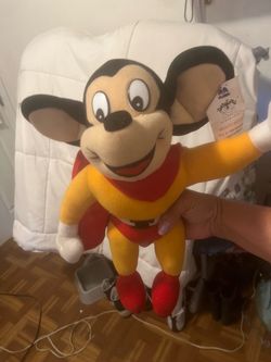 Vintage plush stuffed action figures