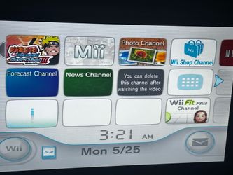 Homebrew/modded Wii with everything included in the photo