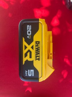 20v 5AH DeWalt battery