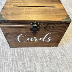 Wedding card box