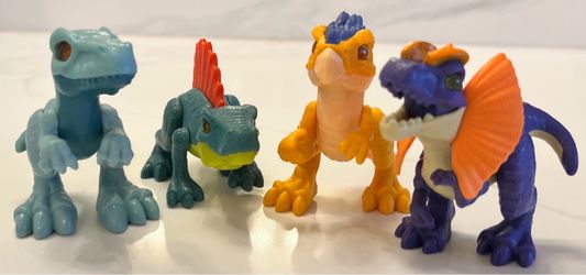 Imaginext Jurassic World Baby Dinosaur Lot of 4 Figures Fisher Price