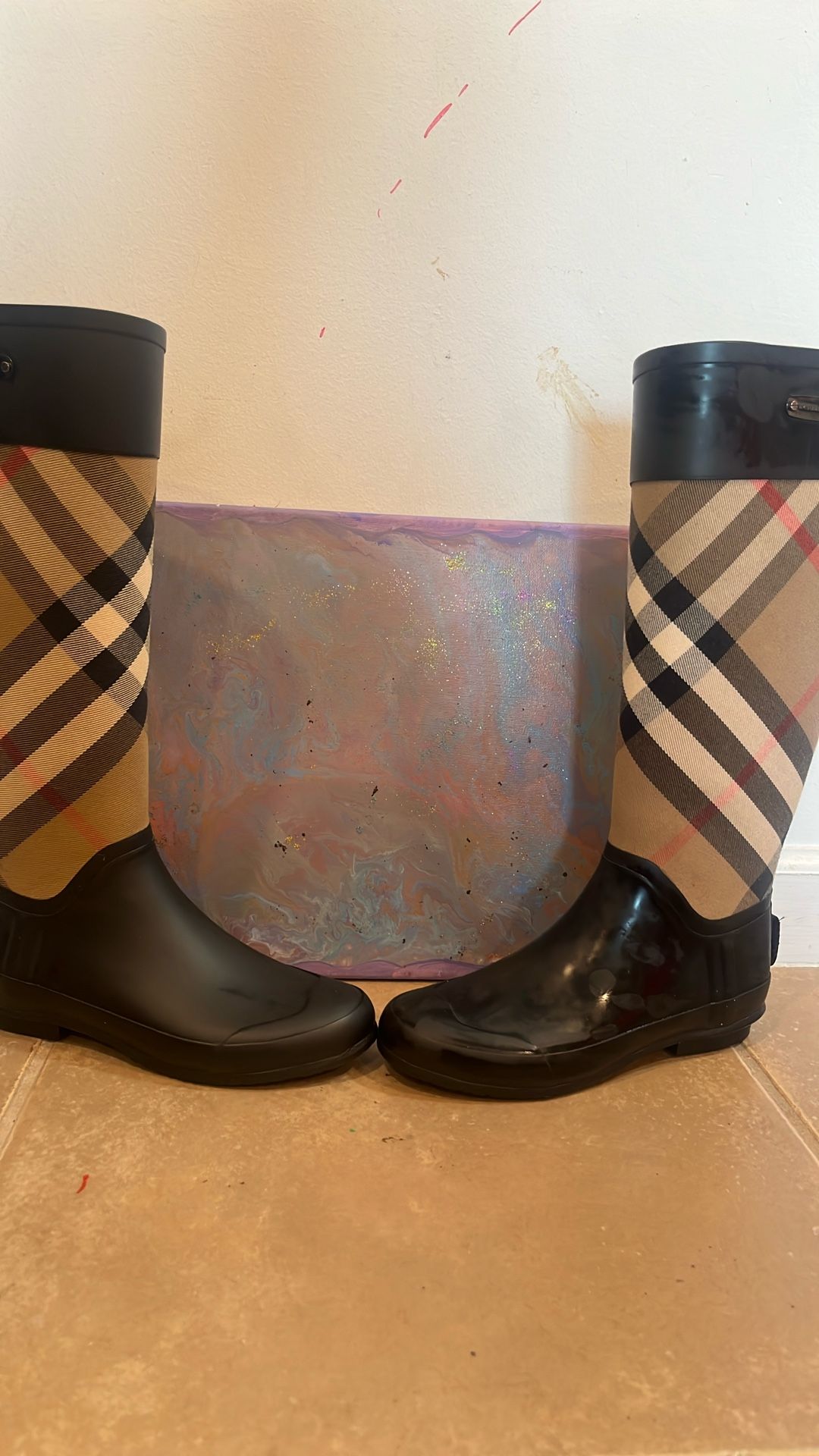 BLUEBERRY RAIN BOOTS- ORIGINAL- $300