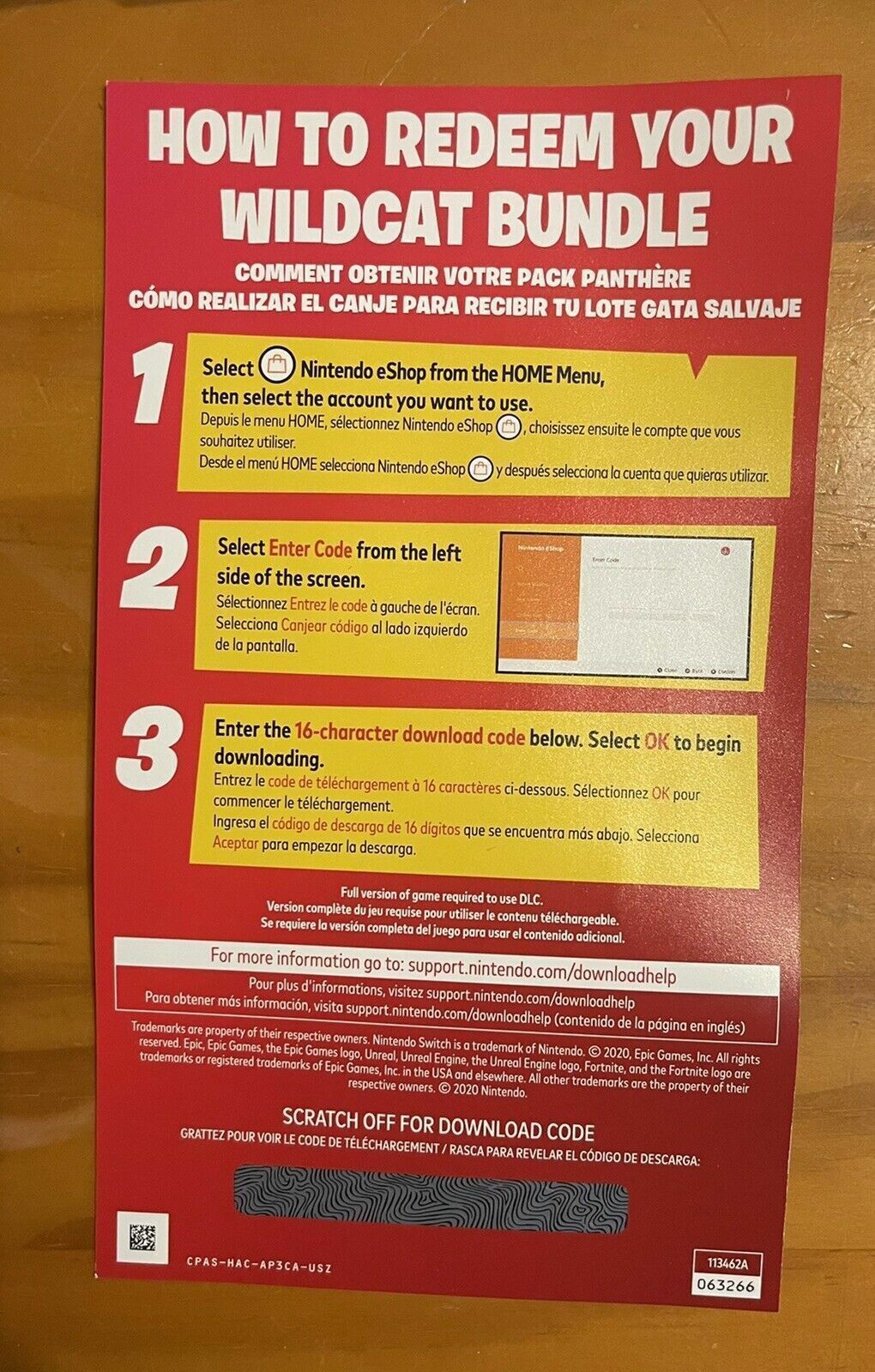 Wildcat Skin Code + 2000 vbucks for Sale in Las Vegas, NV OfferUp