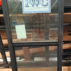 IWC  Bronze Aluminum Single Hung Window 23 1/2 X 47 1/2