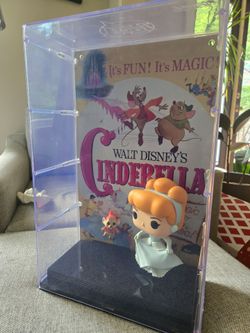 Collectable Funko Pop Cinderella Display