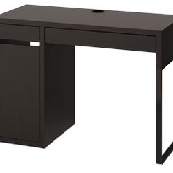 Study /work Desk, black-brown, 41 3/8x19 5/8