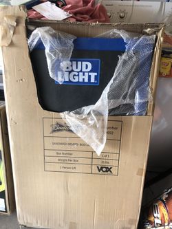 Bud Light Chalk Board