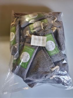 12 pk Bamboo charcoal air purifier bags
