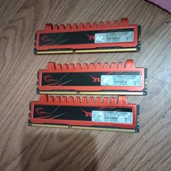 3 Sticks Of 12GB OF RAM