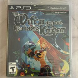 The Witch And The Hundred Knight For Sony PlayStation 3 PS3 Video Game 