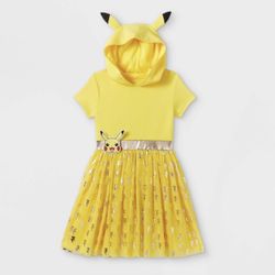 Girls Pikachu Dress