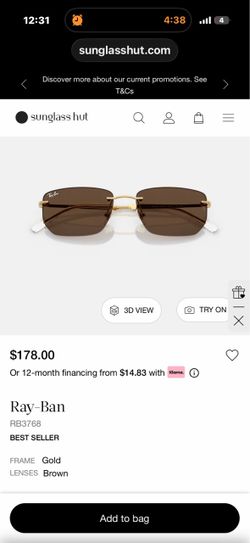 Rayban Shades RB3768