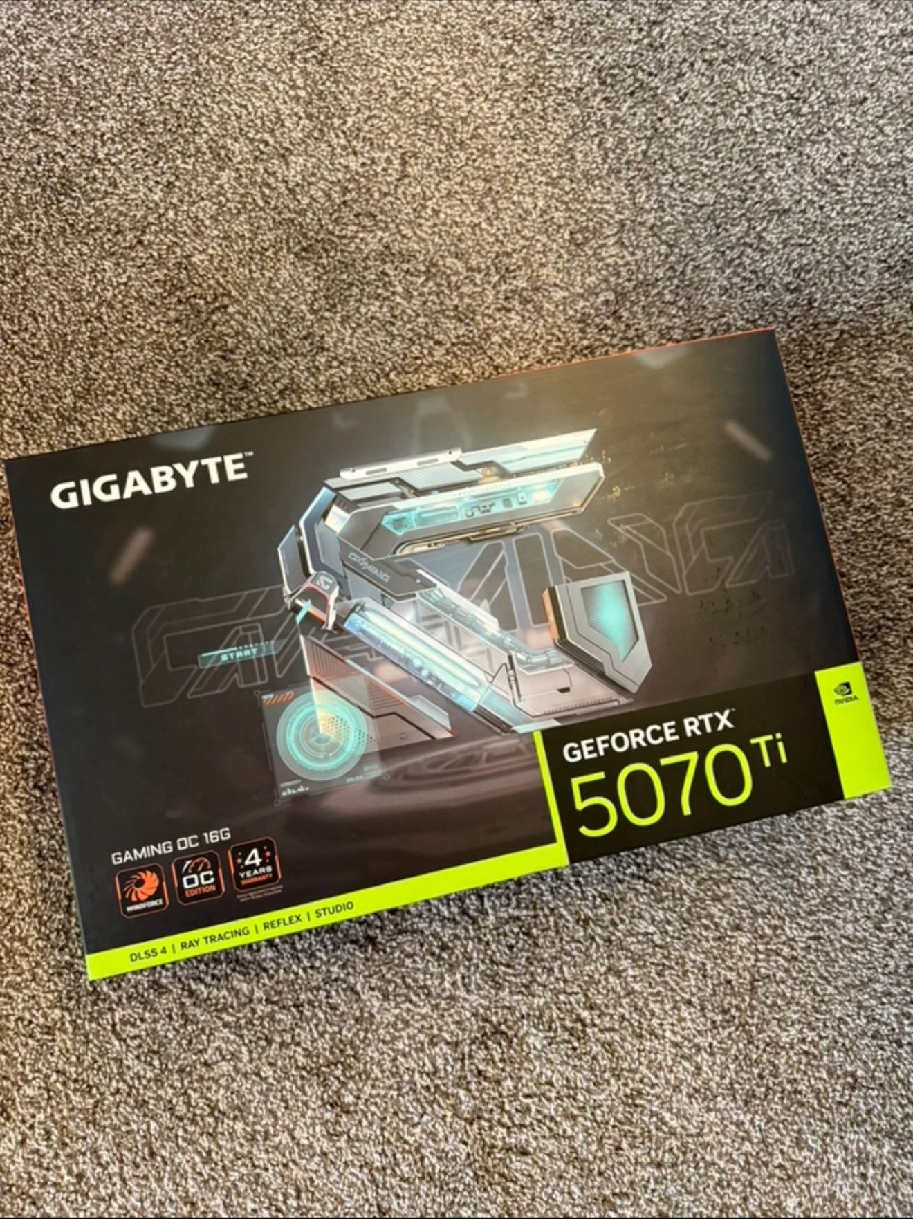 NVIDIA GIGABYTE 5070 Ti Gaming OC