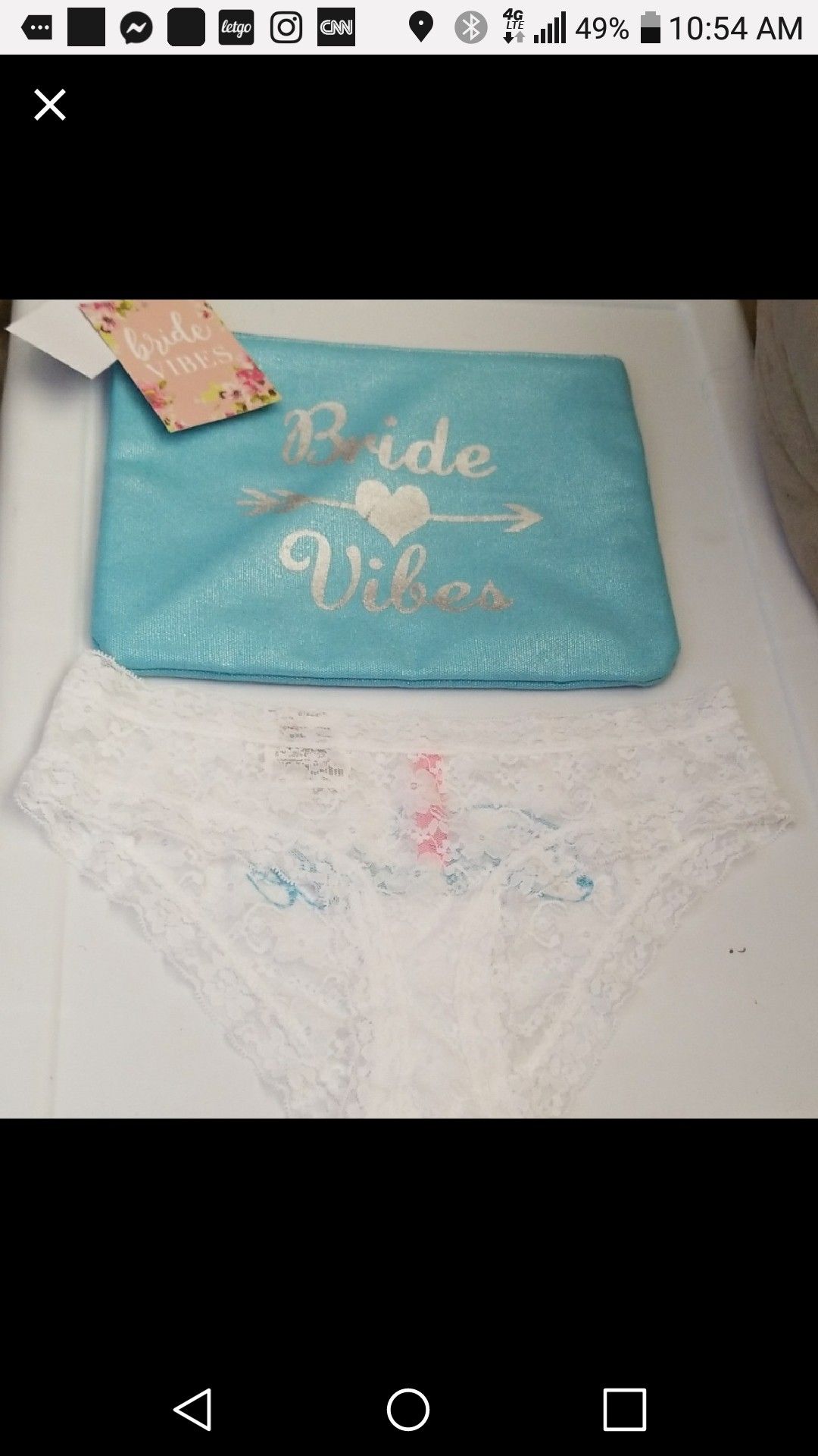 Bridal Panties/Bride Pouch Bundle