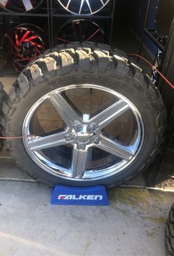 Set de rines 22inch llantas 33x12.50R22