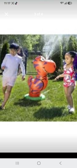 kids Dinosaur water sprinkler