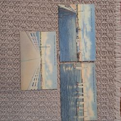 VINTAGE SET OF FT. PIERCE POSTCARDS