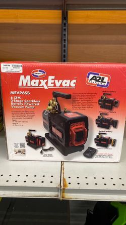 Uniweld MaxEvac MEVP6SB 6 CFM Vacuum Pump
