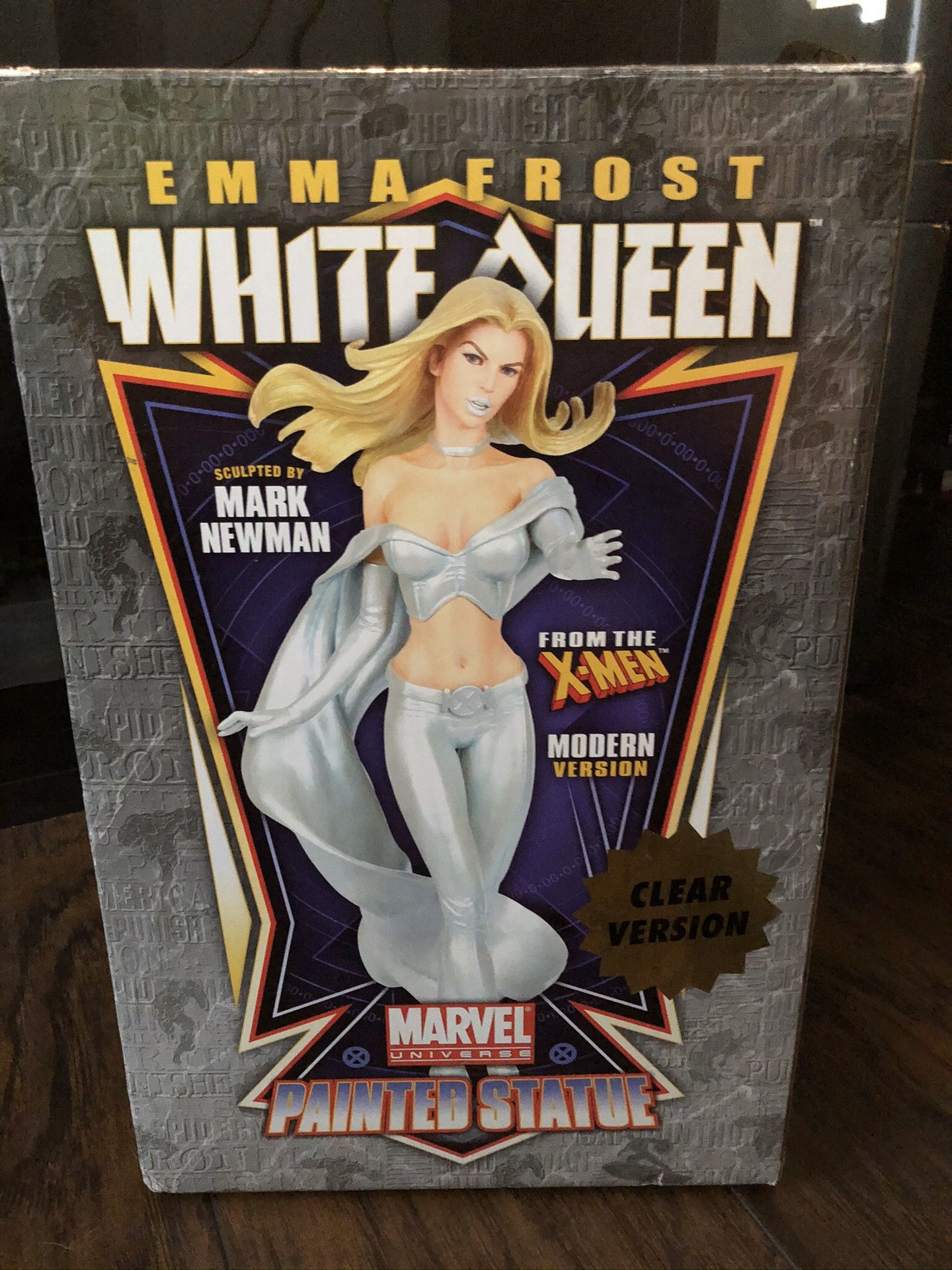 Emma Frost White Queen Collectible Statue Figure