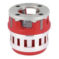 Milwaukee Tool 48-36-1004 Forged Aluminum Alloy Die Head 1-1/4" NPT