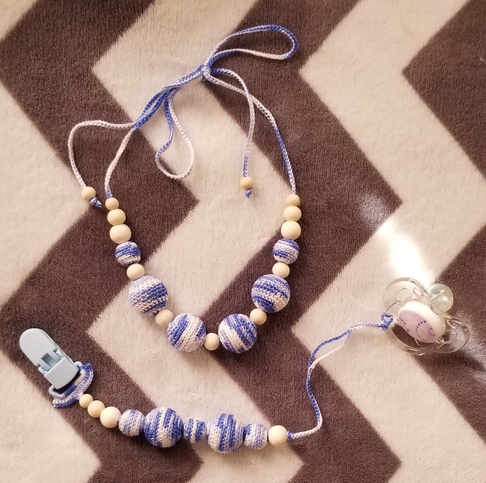 Sling beads "Blue"