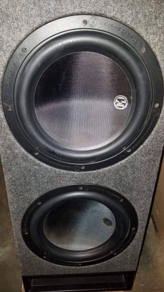 Memphis Audio Subwoofers 1200 Watt C3 600RMS