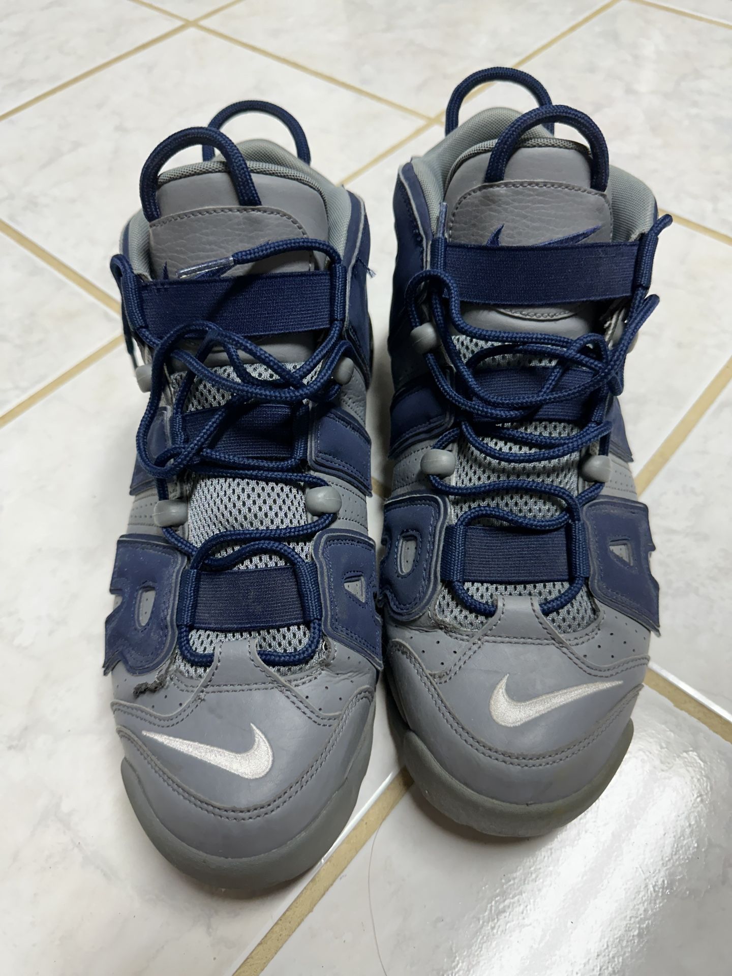 Nike Air More Umptempo High Top Shoes, Size 11.5 Men’s