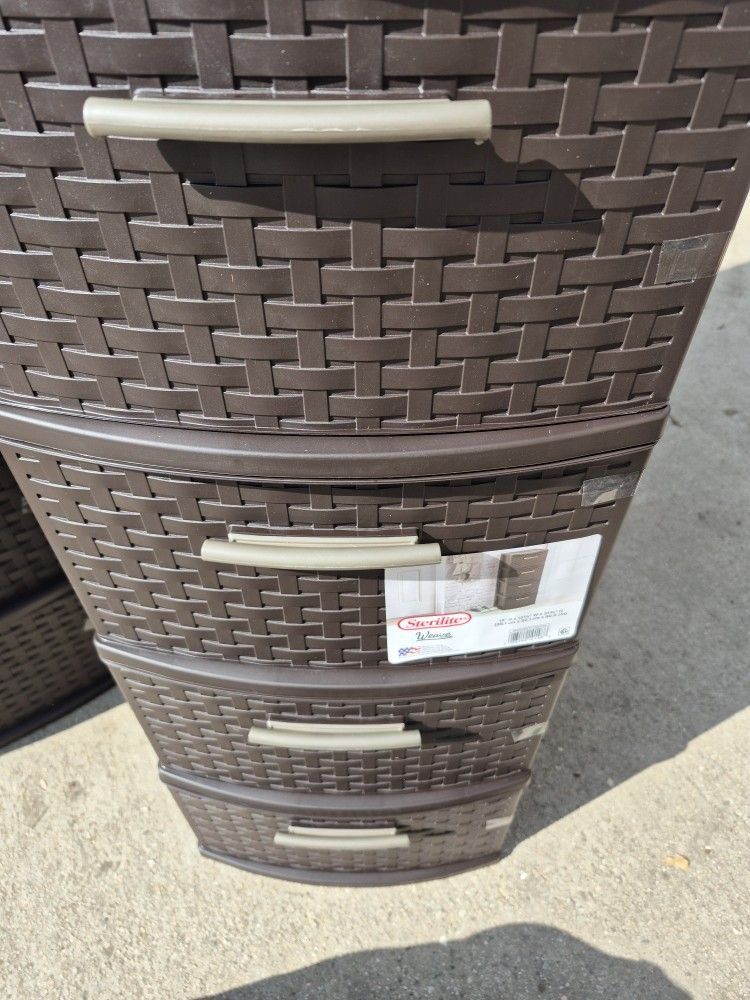 BRAND NEW STERILITE DRAWERS 4 DRAWERS 2 AVAILABLE