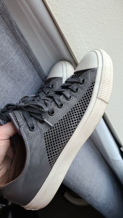 Leather converse john varvatos worn once Size 10
