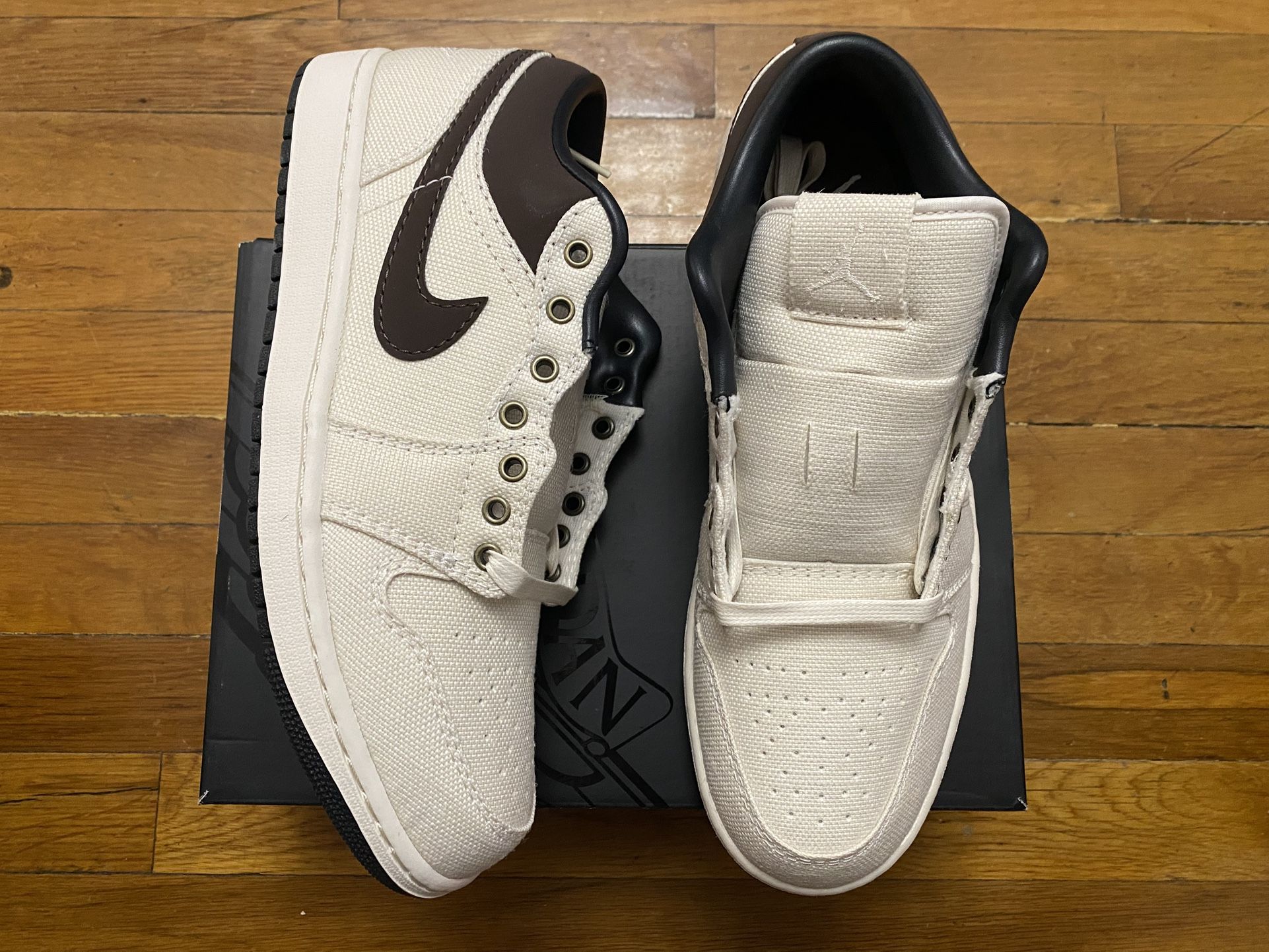 Size 10.5, 11.5, 12, 13 - Jordan 1 Low Premium Pale Ivory Men’s