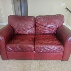 3 Piece Leather Sofa Set 