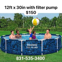 New in box swimming pool / Nueva piscina alberca en su caja 
