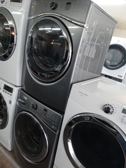 Whirlpool gray stackable front load washer and dryer set - Free delivery