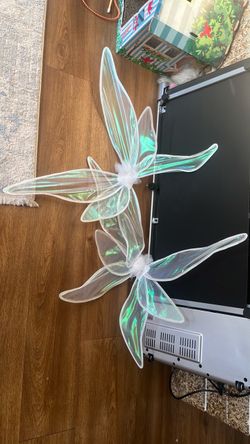 Iridescent Fairy Wings Costume Accessory
