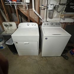 Whirlpool washer and dryer 